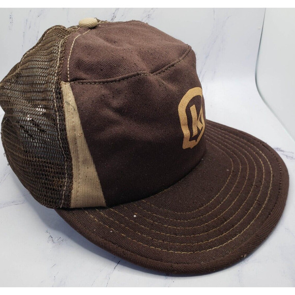 Keltgen Seed Mesh Trucker Snapback Hat Company Logo Made In USA Farmer Cap - Picture 5 of 7